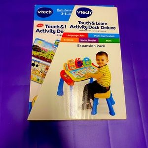 VTECH EXPANSION PACK —- Compatible with the Touch and Learn activity desk